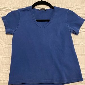 Brandy Melville Navy V-Neck